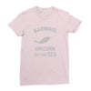 narwhals Ladies Fitted T-Shirt