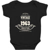 premium vintage 1963 classic perfectly aged limited edition Baby Bodysuit