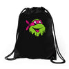 raph   tmnt facemelt Drawstring Bags