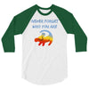 never forget 3/4 Sleeve Shirt