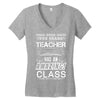 This 5 TH Grade Teacher Has An Amazing! Class Women's V-Neck T-Shirt