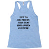 oil price halloween costume Racerback Tank