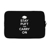 stay puft and carry on Laptop sleeve