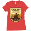 desert tours Ladies Fitted T-Shirt