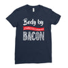 body by bacon! Ladies Fitted T-Shirt