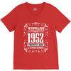 vintage made in 1952 perfectly aged a living legend V-Neck Tee