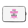The Best Grammy Was Born In March Laptop sleeve