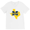 texas for michigan V-Neck Tee