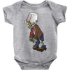 plant vs zombie Baby Onesie