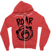 angry panda Zipper Hoodie