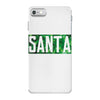 santa green glitter iPhone 7 Case