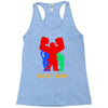 wreck it ralph silhouette Racerback Tank