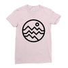 mountain bold (for light) Ladies Fitted T-Shirt