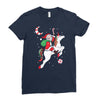 santa Ladies Fitted T-Shirt