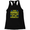 science puns Racerback Tank
