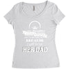 i get awesome husband Women's Triblend Scoop T-shirt