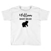 Daddy Bear - Baby Bear Custom Name Toddler T-shirt