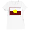 australian aboriginal Ladies Fitted T-Shirt