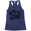 oh sh!t Racerback Tank