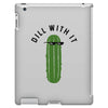 dill with it black logo iPad 3 and 4 Case