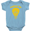 lighten up Baby Onesie