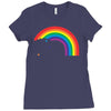 rainbow Ladies Fitted T-Shirt