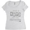 made in 1973 and still awesome Women's Triblend Scoop T-shirt