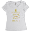 i drink Women's Triblend Scoop T-shirt