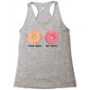 your wife my wife donuts Racerback Tank