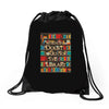 harry potter when in doubt go to the library Drawstring Bags
