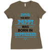 The Best Poppy Was Born In September Ladies Fitted T-Shirt