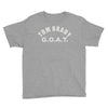 tom brady g.o.a.t. Youth Tee