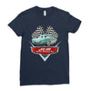 aunt flo Ladies Fitted T-Shirt