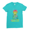 mars recruitment Ladies Fitted T-Shirt