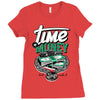time money Ladies Fitted T-Shirt