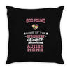 god found autism moms Throw Pillow