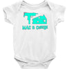 mac and cheese Baby Bodysuit