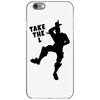 fortnite take the L black logo iPhone 6/6s Case