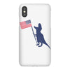 Patriotic T-Rex iPhoneX