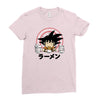 saiyan ramen Ladies Fitted T-Shirt