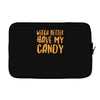 witch Laptop sleeve