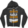 My Daughter Is Super Awesome Her Stepmom Zipper Hoodie
