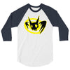 arkham orgins joker bat 3/4 Sleeve Shirt