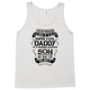 Super Cool Daddy Of A Freaking Awesome Son Tank Top