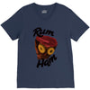 rum ham V-Neck Tee