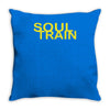 soul train retro 60s 70s 80s music party present tee new Throw Pillow