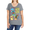 dope jams zombie Ladies Curvy T-Shirt
