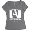 Plus Ultra Hero Academy Women's Triblend Scoop T-shirt