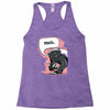 meh says honey badger Racerback Tank