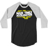 may the mass times force acceleration be with you funny 3/4 Sleeve Shirt